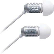ZERO AUDIO Inner Ear Stereo Headphones WHITE TENORE ZH-DX201-WT From Japan