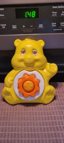 Care Bear Funshine Bear Tummy Puzzlers By Kenner 1984 vintage Yellow Sunshine