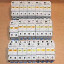 One Lot of 5 Allen Bradley 1492-FB2C30-L 2 Pole Fuse Holder 30 Amp 600 Volts