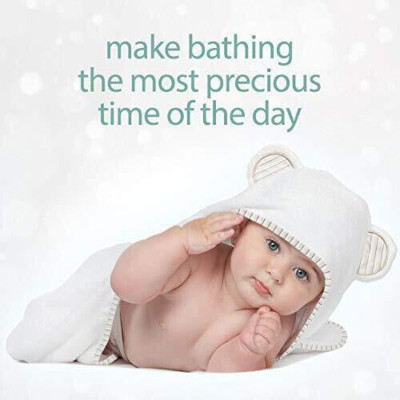 Organic Bamboo Baby Hooded Towel Ultra Soft And Super Absorbent Baby Towels