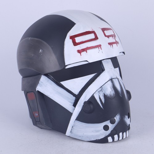 Cosplay Star Wars Helmet The Bad Batch Wrecker Adult Hard PVC Helmet Fancy Props - Picture 3 of 12