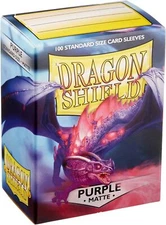 Dragon Shield Sleeves Matte Card Game, Purple 