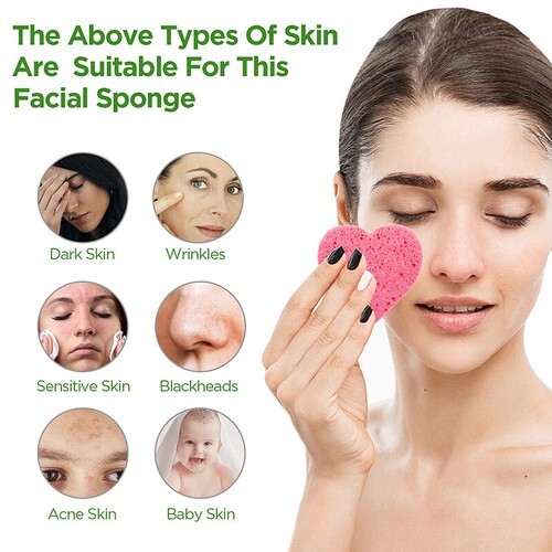 10pcs Bulk Compressed Facial Sponges Face Cleansing Washing Pad Face Care - Picture 8 of 22