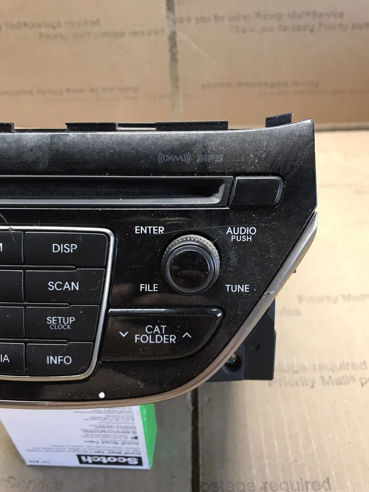 *PROBADO* Reproductor de radio CD Hyundai Genesis 2013-2015 96180-2M117YHG OEM #R387 Foto 4 de 4