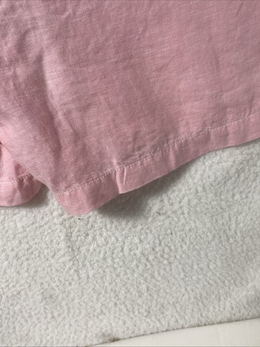 Tommy Bahama Palmbray Damenshorts hoch geschnitten Leinen leicht neu mit Etikett Large pink - Bild 14 von 15