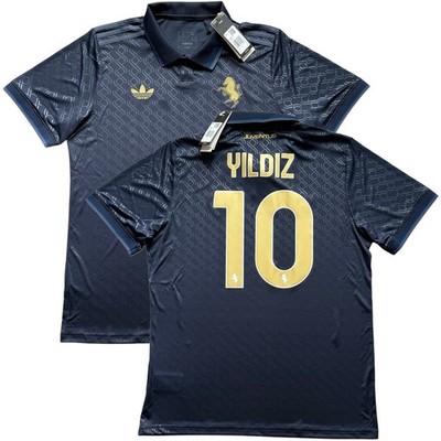 2024/25 Juventus Third Jersey #10 Yildiz Large adidas Soccer