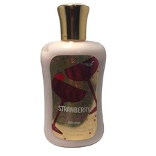 Bath And Body Works Strawberry Sparkler Body Lotion 8 oz Rare  Discontinued New