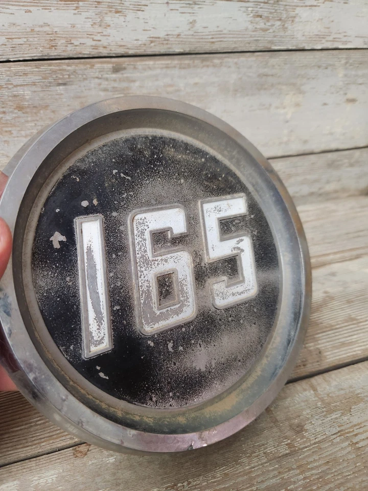 Винтажный оригинальный производитель большой Massey Ferguson 165 наклейки капюшон эмблема значок б/у часть 2 изделия - Изображение 4 из 4