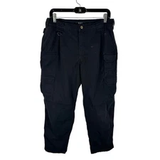 5.11 Tactical Taclite Pro Cargo Pants Black Ripstop Work Utility Size 34x31