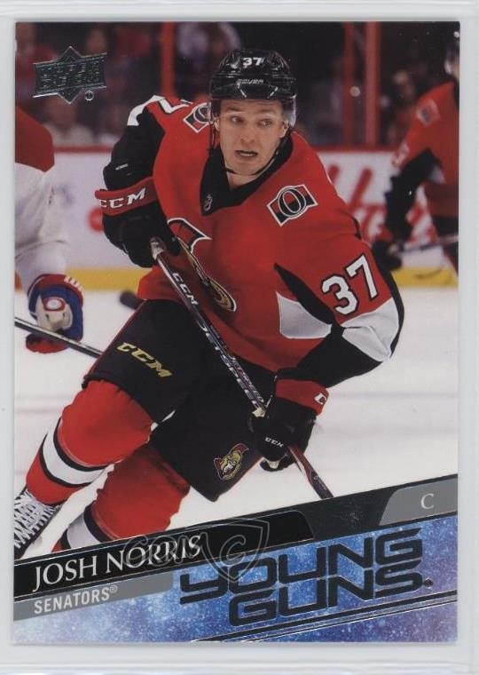 2020-21 Upper Deck Young Guns Josh Norris #209 16pc