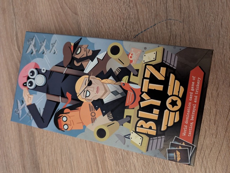 Blytz World Domination Card Game 2-5 Players, 60-Minute Zatu