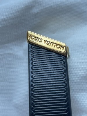 Louis Vuitton LV Initials 20MM Belt -Black Size 70/28 AUTHENTIC | eBay