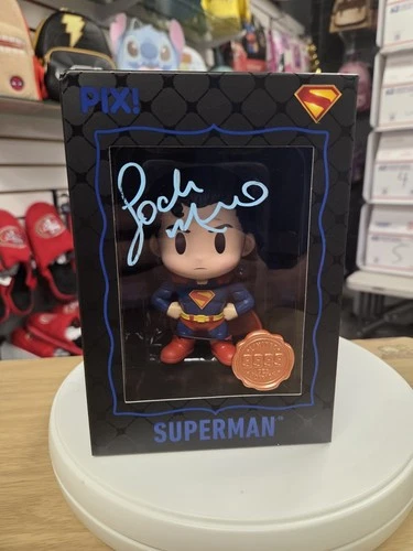 PIX THRILLJOY SUPERMAN signed By Lochlyn Munro