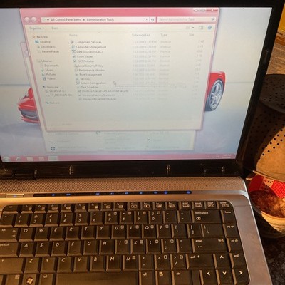 HP Pavilion DV6000 Laptop Computer Powers On Good Battery / Screen