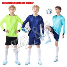 Football Adult Mens Kids Boys Goalkeeper kits Shirt Shorts Socks Goalie Sets