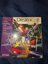 Sega Dreamcast Magazine Feb 2001 Vol 11 with Demo Disc Sleeve SegaNet Tested
