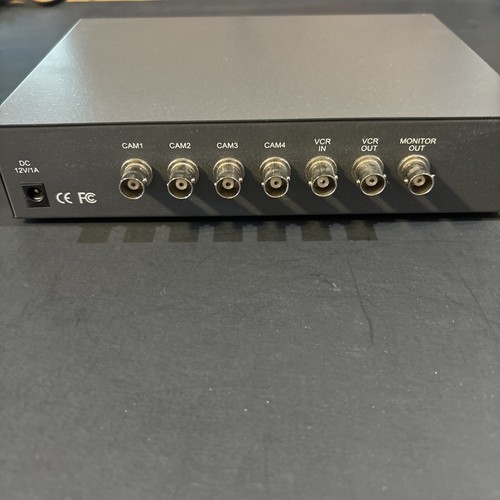 InstallerCCTV Video Quad Color 4CH Multiplexer 2 BNC Output - Picture 3 of 4