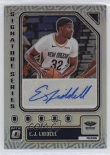 2023-24 Panini Donruss Optic Signature Series Holo Prizm EJ Liddell Auto 1ax4