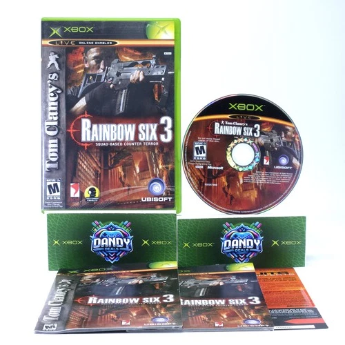 Rainbow Six 3 CIB W/ Manual - Xbox