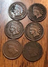 Indian Penny’s 1888,1893,1906X2,1903,1905 Get (6) Cents Get These Coins M124