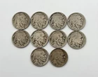 (Lot of 10) Better Date Buffalo Nickels 5C High Grade Full Mixed Date Coins #1