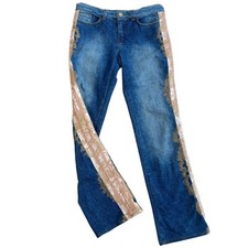 Roberto Cavalli 2004 Embroidered Jeans