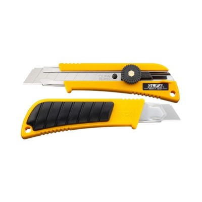 OLFA L-2 Snap-Off Knife,6 In,Yellow 5LC34
