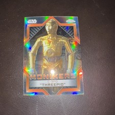 2023 Topps Star Wars Chrome Monikers C3P0 Card #M-11