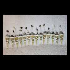 Lot Of 14 Ashton Drake Thomas Kinkade Icicle Village Ornaments