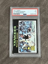 1971 Topps Thurman Munson All-Star Rookie #5 PSA 5 EX New York Yankees Vintage!