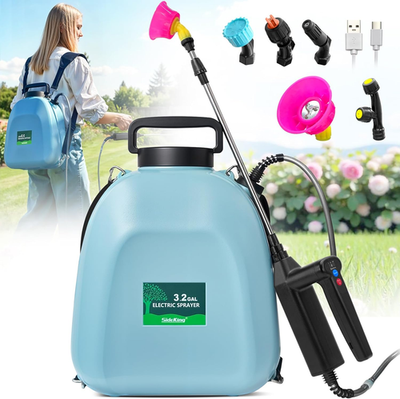 #ad 3.2 Gallon Battery Powered Backpack Sprayer Upgraded Electric Back Pack Sprayer $65.57