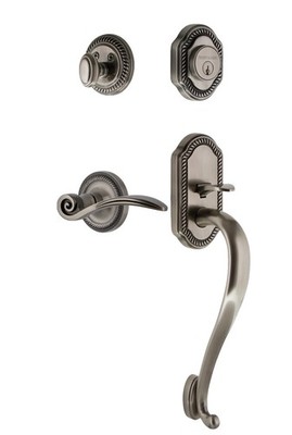 Nostalgic Warehouse ROPSWN_ESET_238_SG_RH Rope Right Handed - Grey