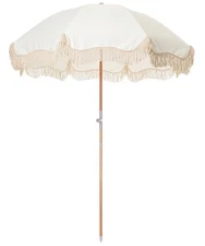 BUSINESS AND PLEASURE CO. PREMIUM BEACH UMBRELLA - ANTIQUE WHITE