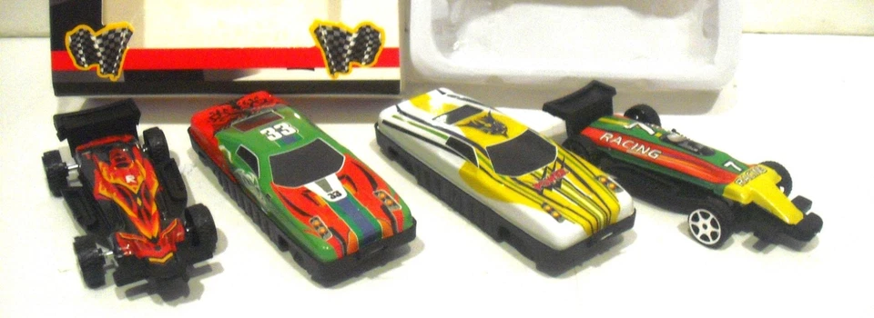 4 x coches * +/- 1:65 * escala fabricados por TEDI Alemania Foto 3 de 4