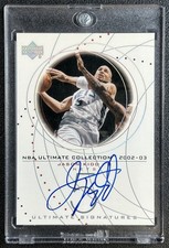 JASON KIDD 2002-03 UPPER DECK ULTIMATE COLL #JK-S SIGNATURES ON-CARD AUTO NETS