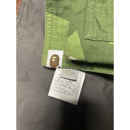2018 Japan Bape Autumn/Winter Season Splinter Camo Military Vest Bag Olive Drab - Picture 4 of 17