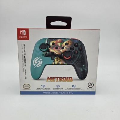 PowerA Enhanced Wireless Controller for Nintendo Switch - Metroid ( WLC001 ) NEW