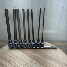 Mac 8pc Xhmml Long Hex Metric Socket Set 3mm-10mm - Used J
