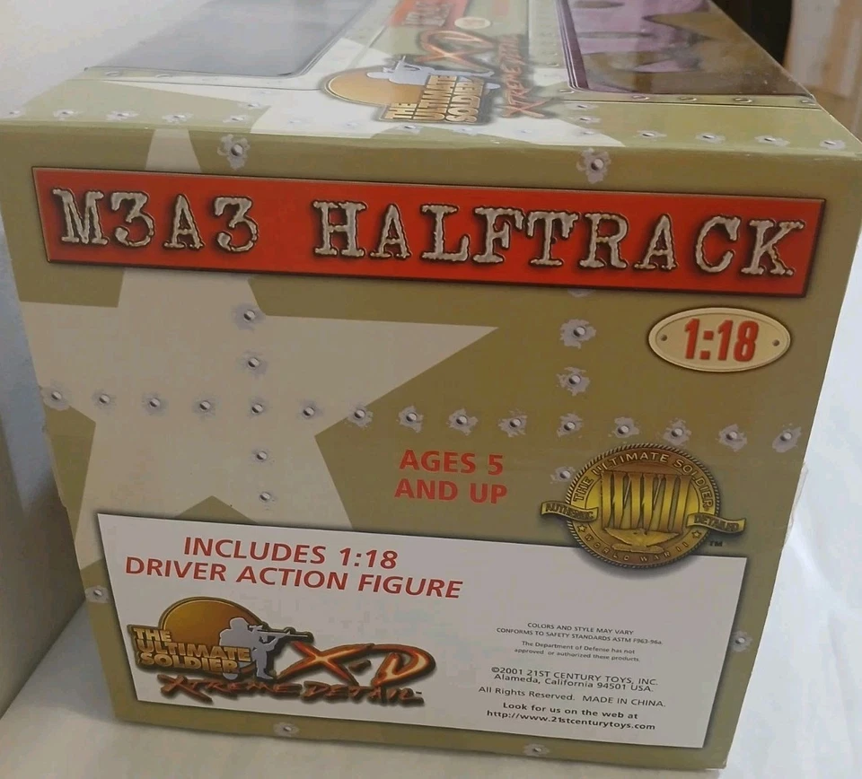 1:18 The Ultimate Soldier xtreme Detail M3A3 Halftrack - Image 3 of 4