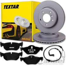 TEXTAR BREMSSCHEIBEN + BELÄGE HINTEN passend für BMW 3er E90 E91 E92 E93