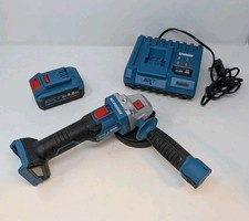 Erbauer ERI1082GRD 18v Cordless Angle Grinder With 4Ah Battery  And Charger