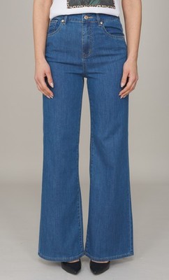WHITE WISE WIDE JEANS - KATIA WOMEN'S WW31208