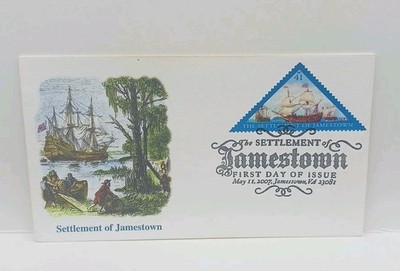 The First English Settlement at Jamestown US FDC May 11, 2007