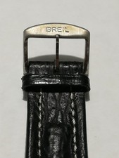Breil Cinturino NOS Fibbia Originale Vera Pelle Correa Riemen Strap 