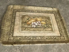 Keller Charles Tray Made In Italy For Philadelphia Serving 12x18” Fruit Tray