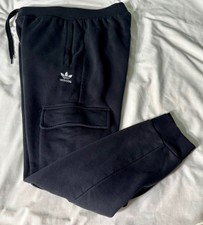 adidas Trefoil Essentials Cargo Pants Sweatpants IA4779 Black Men's Medium