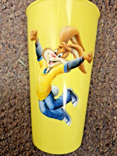 Limited Edition - Nestlé Nesquik quik Yellow Tumbler Cup Rabbit Plastic used VTG