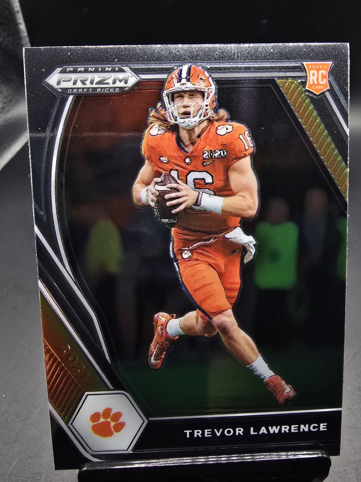 2021 Panini Prizm Draft Picks Trevor Lawrence RC Rookie #106 - Clemson Tigers