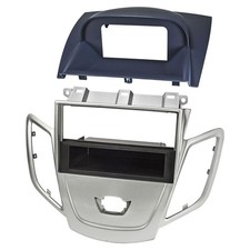 Mascherina radio adatta per Ford Fiesta JA8 dal 2009-2017 auto DIN vano porta...