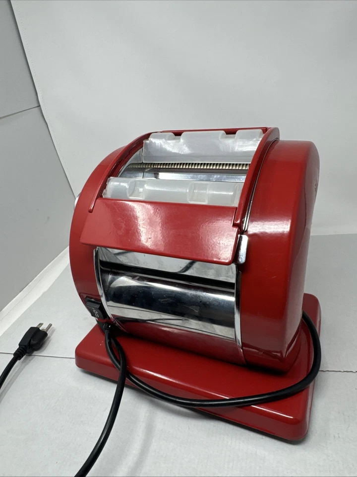 Roma Express Red Electric Pasta Machine Heavy Duty MD-150 - Image 3 of 4